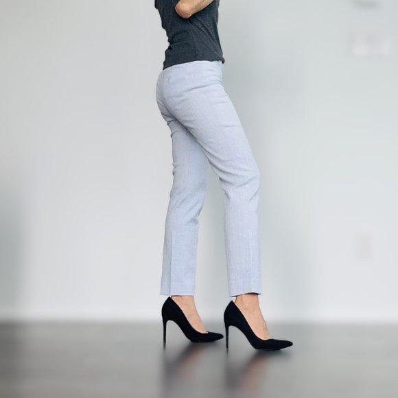 Club Monaco Ankle Pants - Icy Blue - Size 00 🌟 Brand New - Picture 2 of 6